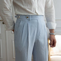 Sr Daniel - Pantalón Marinero Elegante de Pinzas