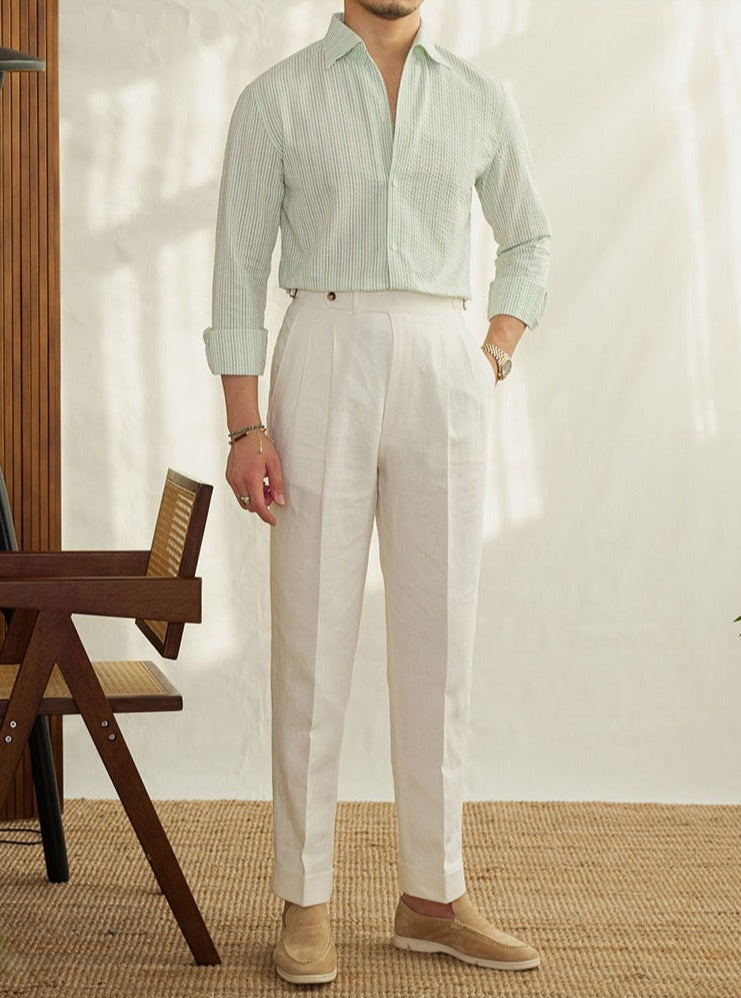 Venecia - Camisa Elegante de Rayas