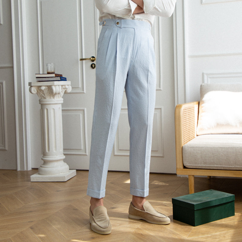 Sr Daniel - Pantalón Marinero Elegante de Pinzas