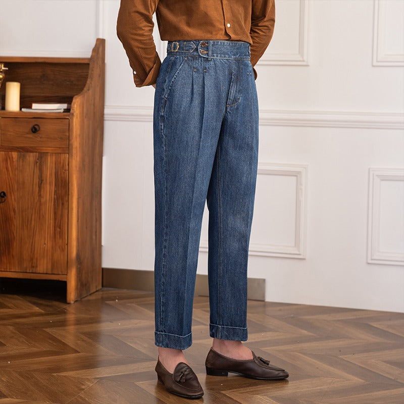 Lorenzo -  Pantalón Vaquero de Pinzas