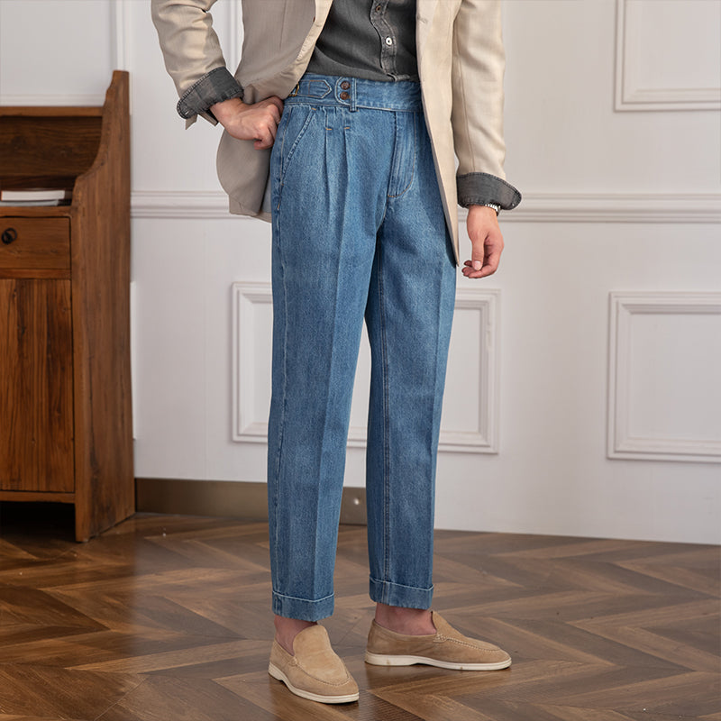 Lorenzo -  Pantalón Vaquero de Pinzas