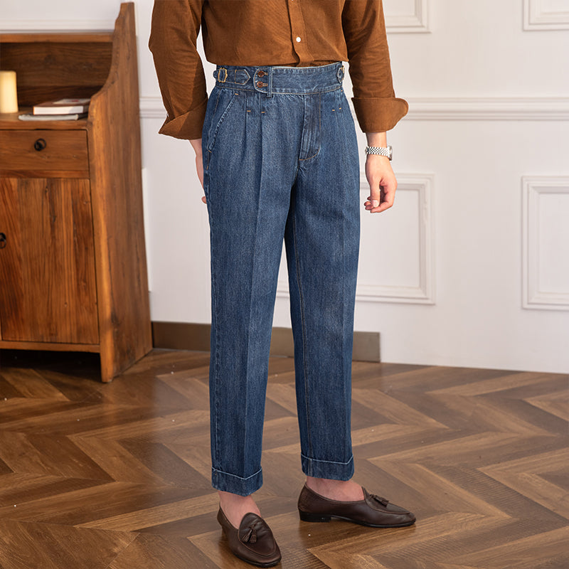 Lorenzo -  Pantalón Vaquero de Pinzas