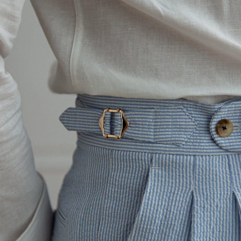 Sr Daniel - Pantalón Marinero Elegante de Pinzas