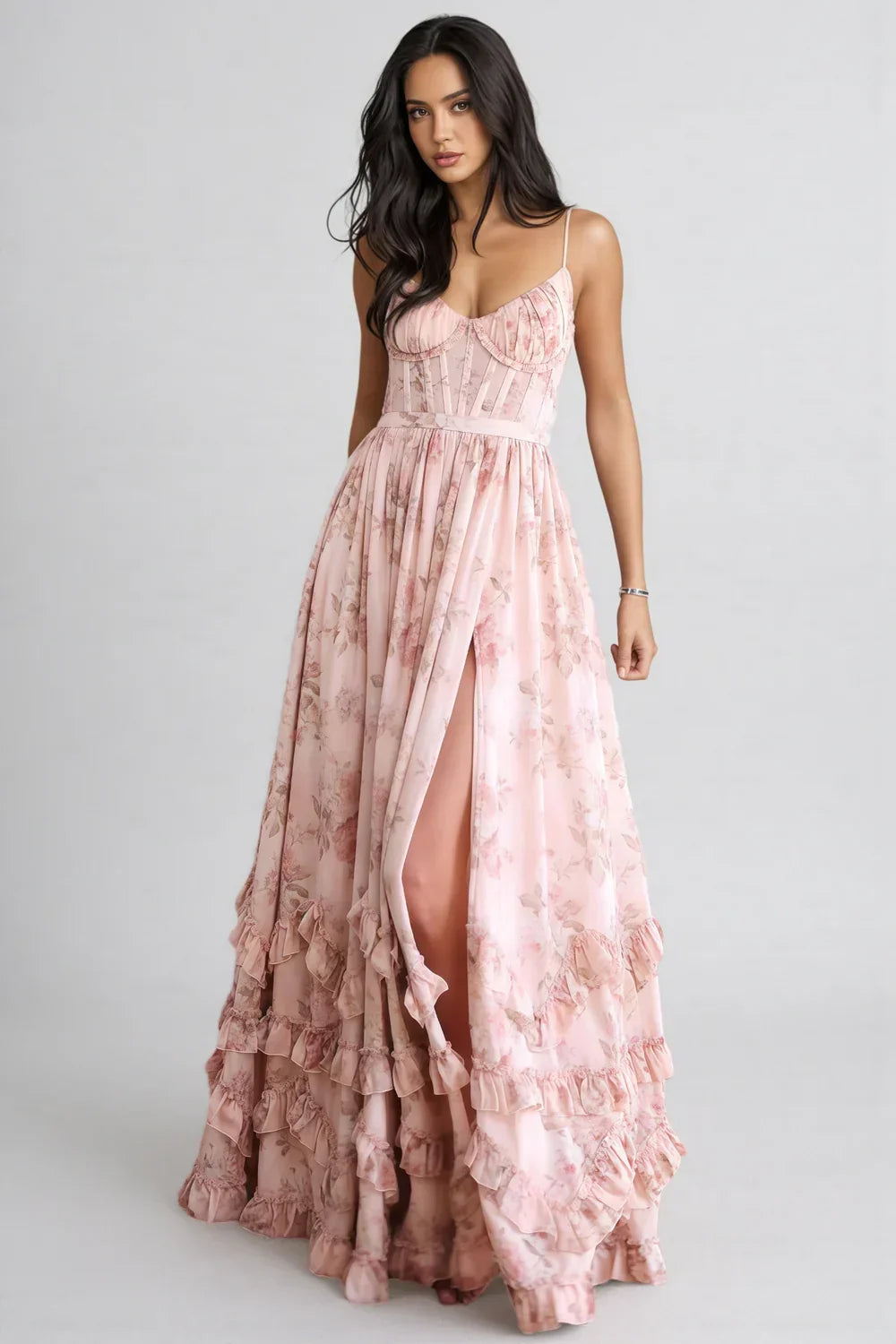 Valentina | VestidoLargo Floral Boho Chic