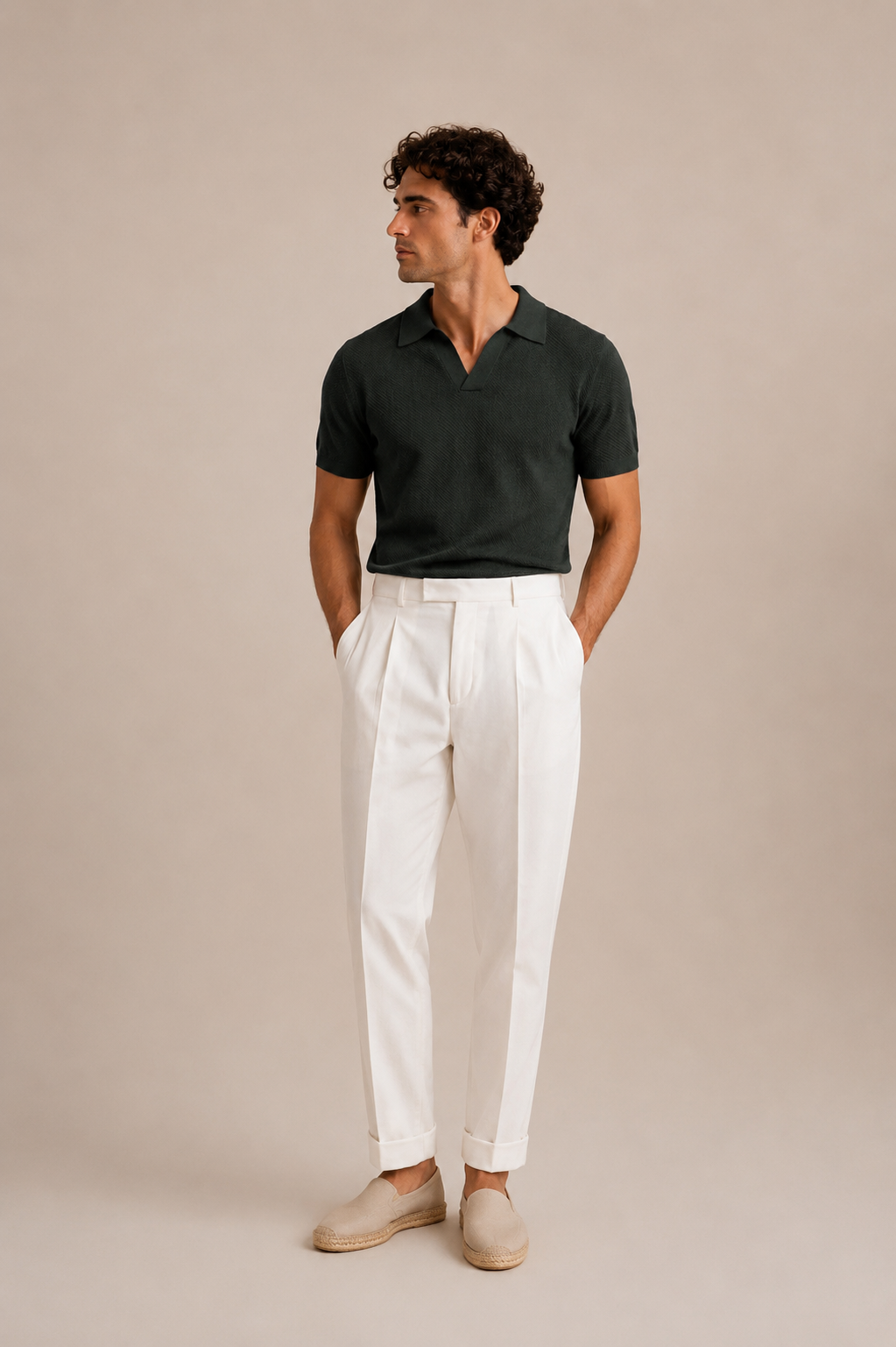 Marcos - Polo Elegante Manga Corta