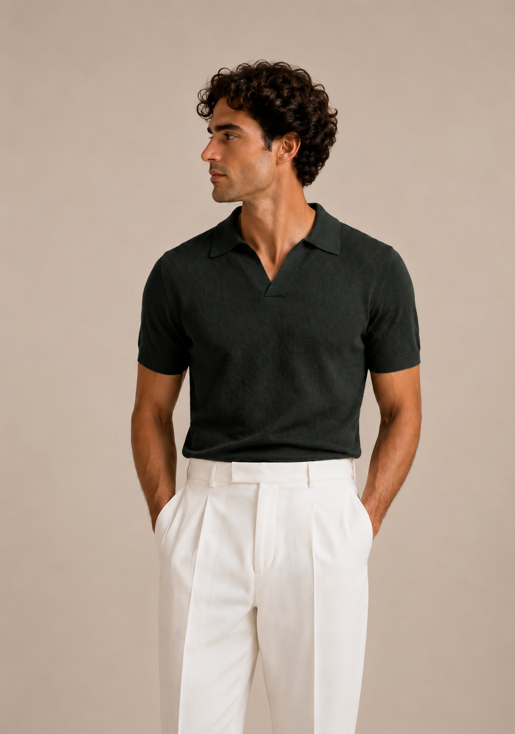 Marcos - Polo Elegante Manga Corta