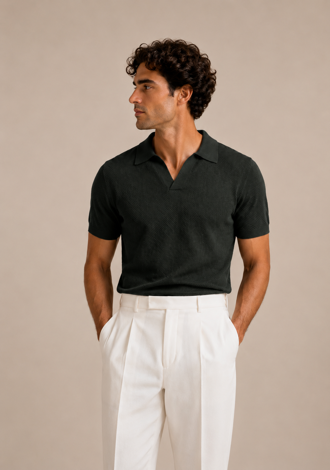 Marcos - Polo Elegante Manga Corta
