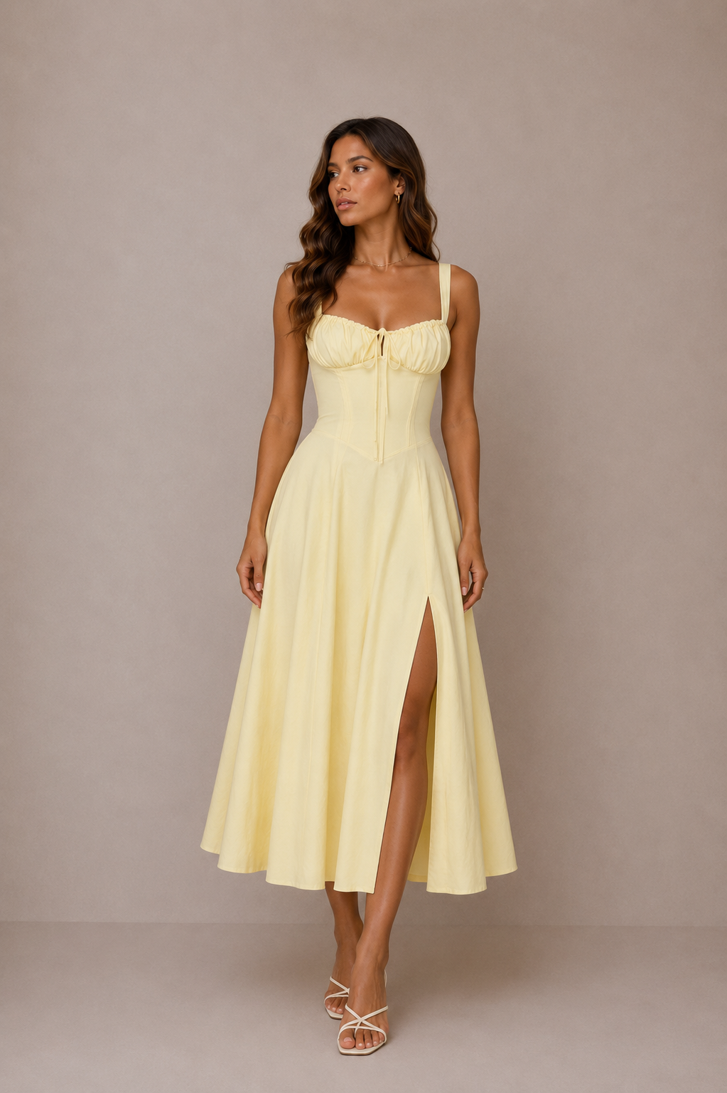 Vivienne | Vestido Midi Premium