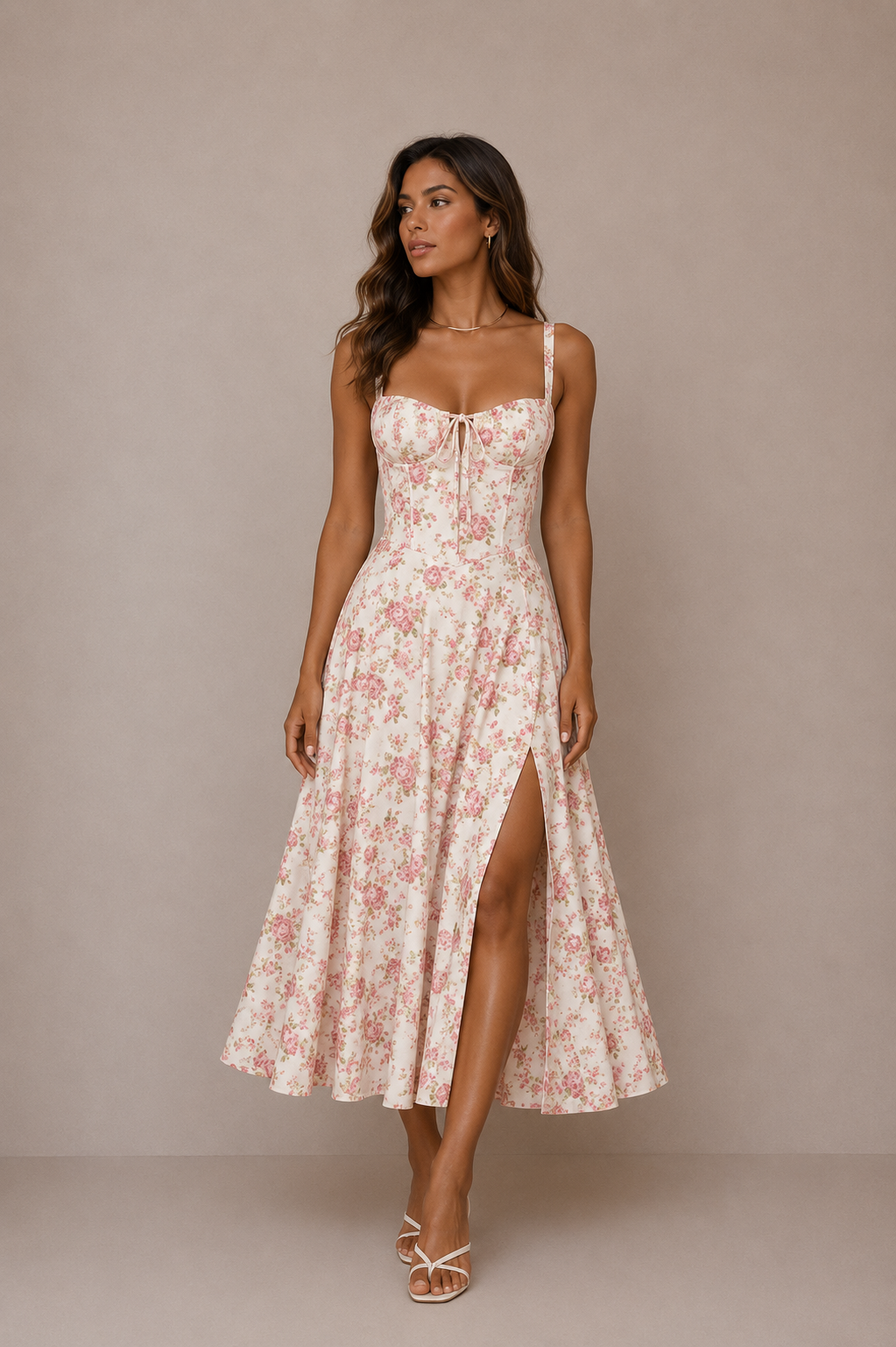 Vivienne | Vestido Midi Premium