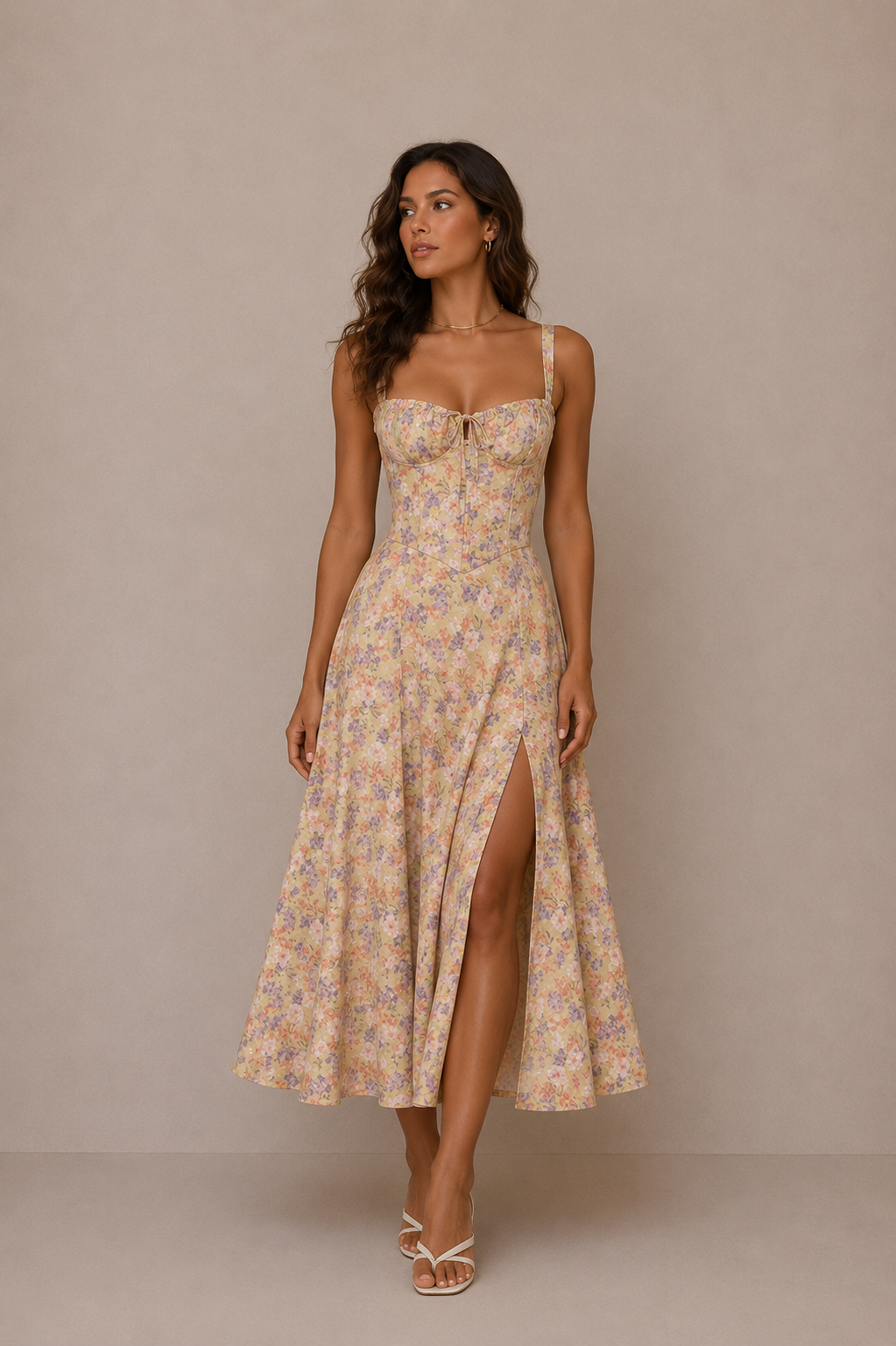 Vivienne | Vestido Midi Premium