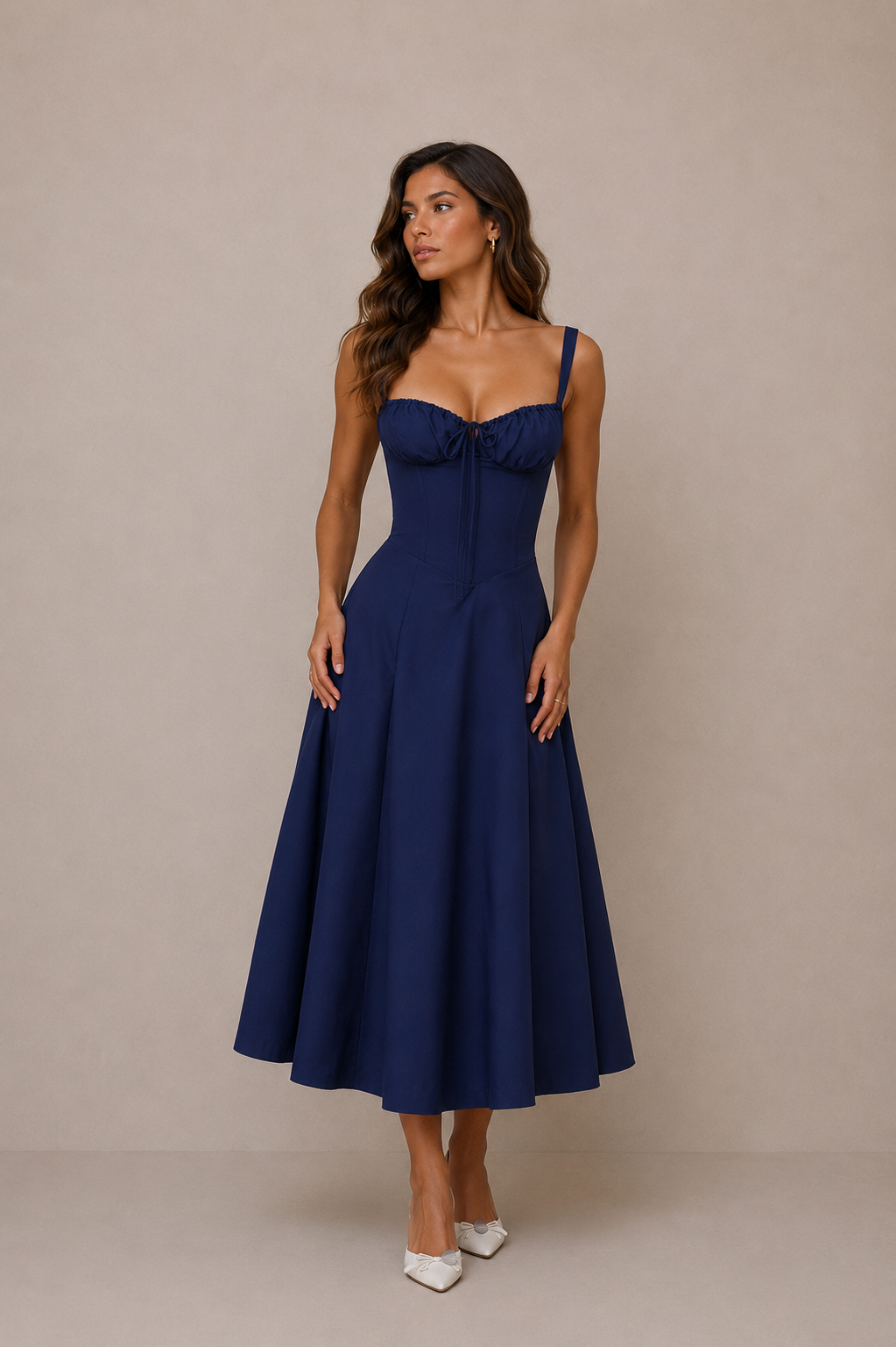 Vivienne | Vestido Midi Premium
