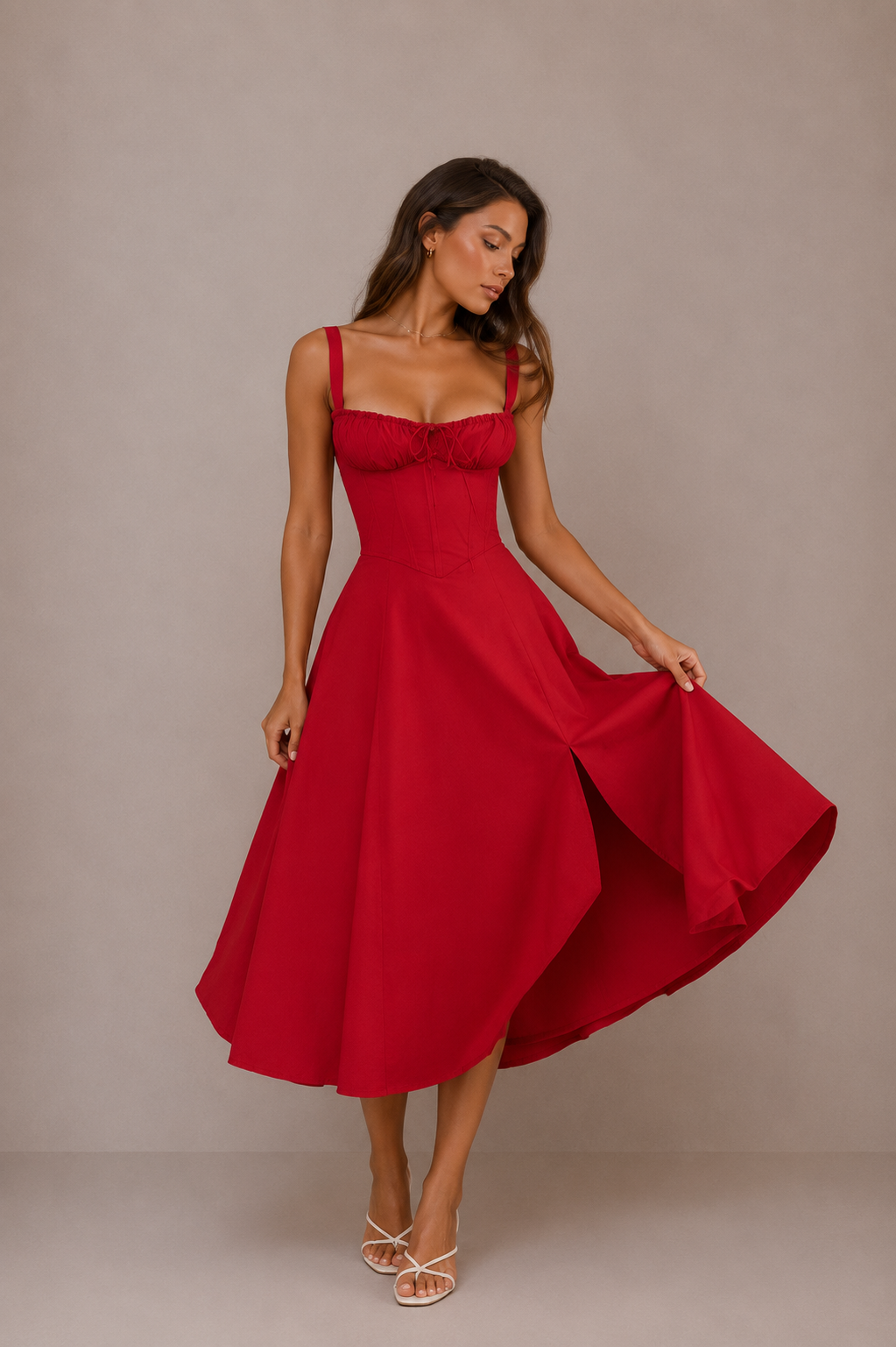 Vivienne | Vestido Midi Premium