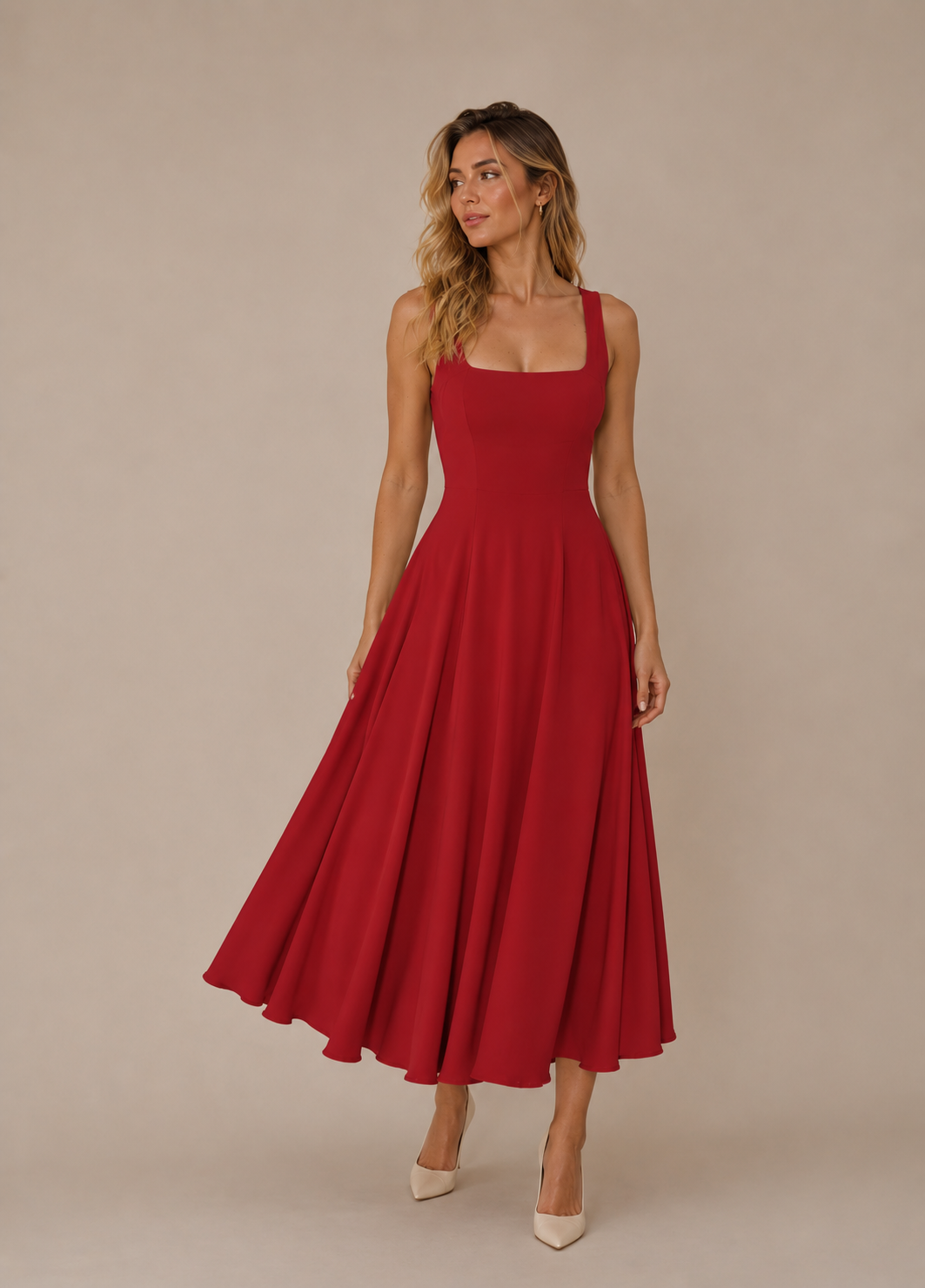 Grace | Vestido Midi Elegante