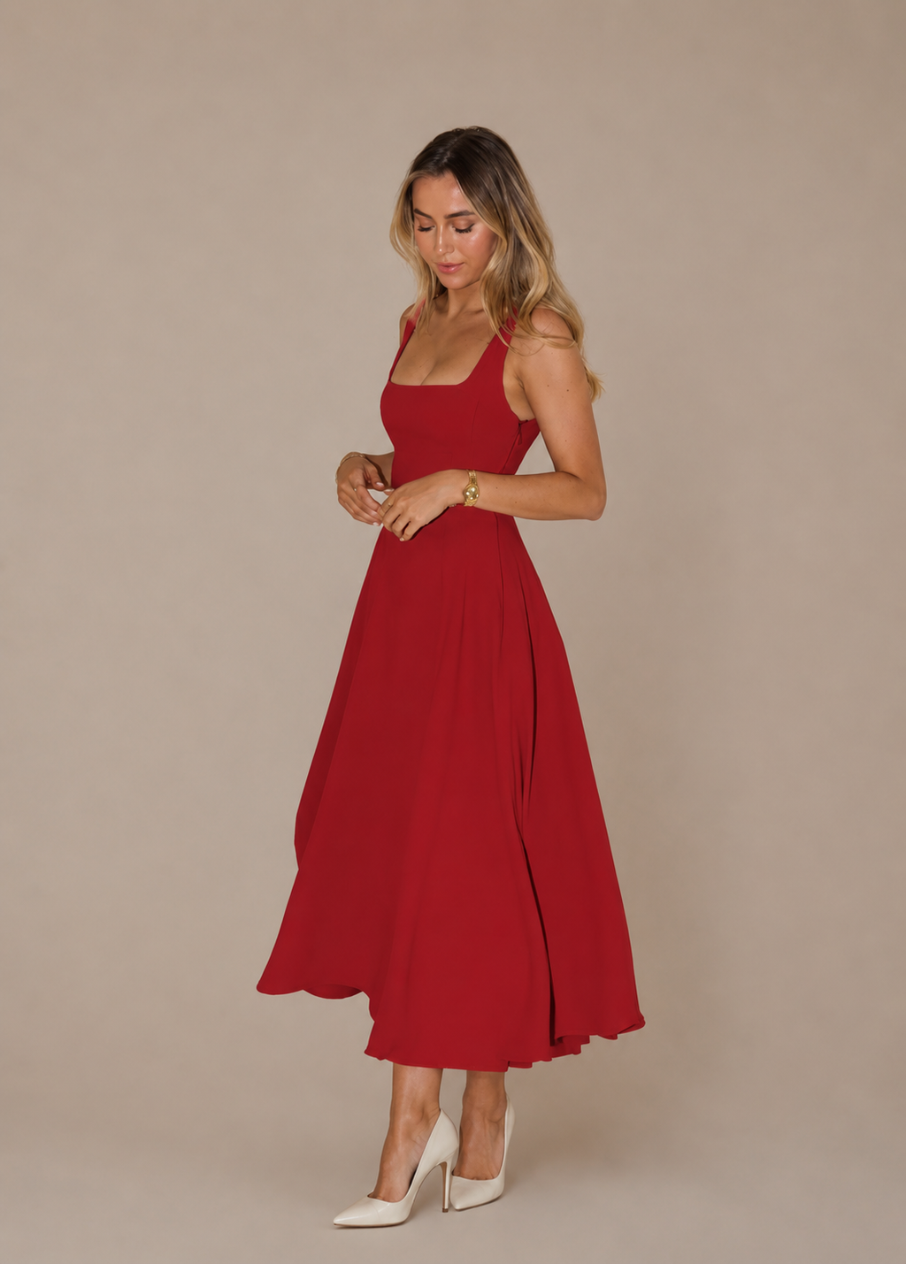 Grace | Vestido Midi Elegante