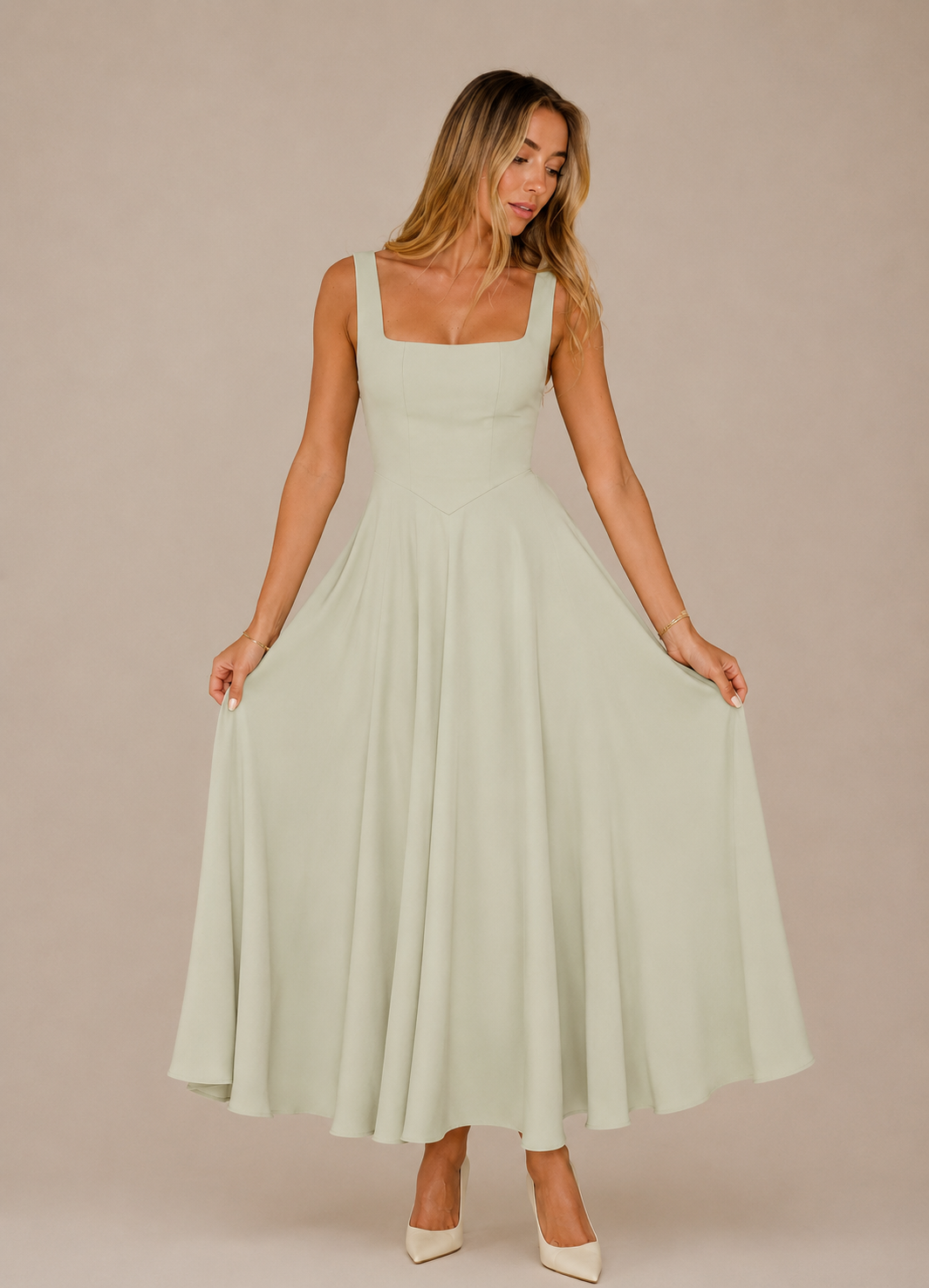 Grace | Vestido Midi Elegante