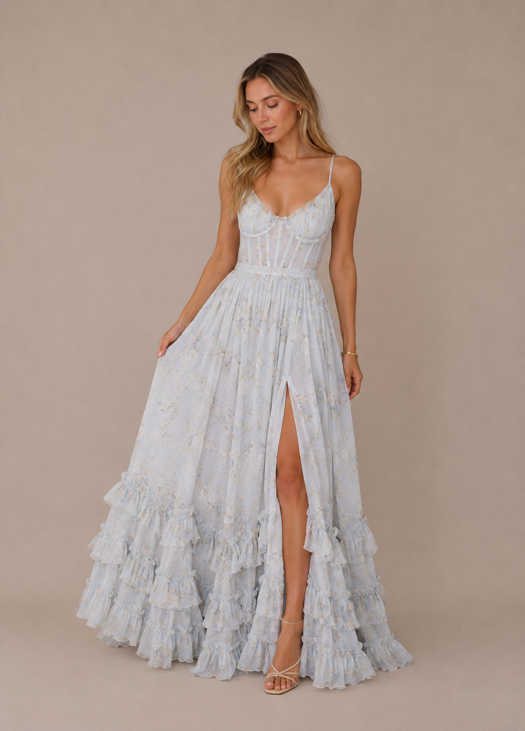 Valentina | VestidoLargo Floral Boho Chic