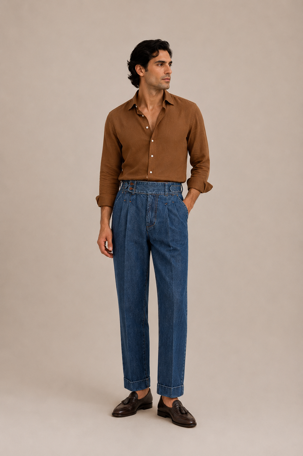 Lorenzo -  Pantalón Vaquero de Pinzas