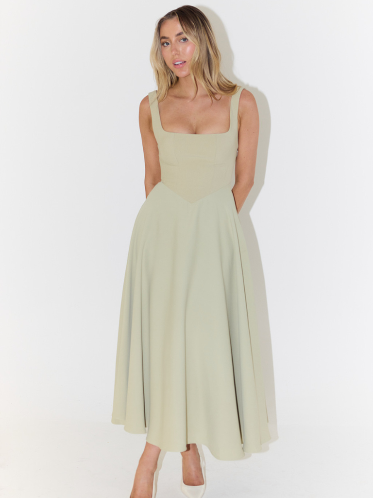 Grace | Vestido Midi Elegante