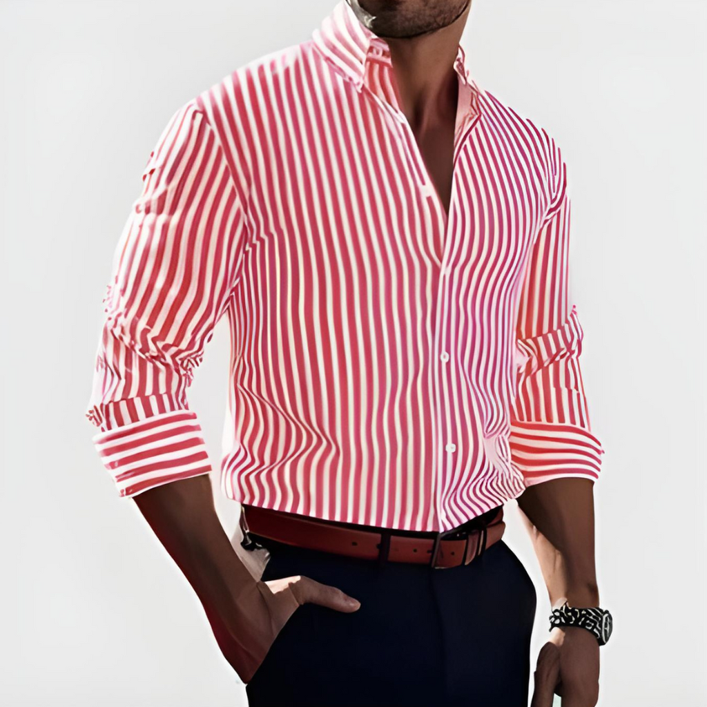 Gandia - Camisa Elegante de rayas