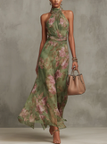 María | Elegante vestido de verano con estampado floral