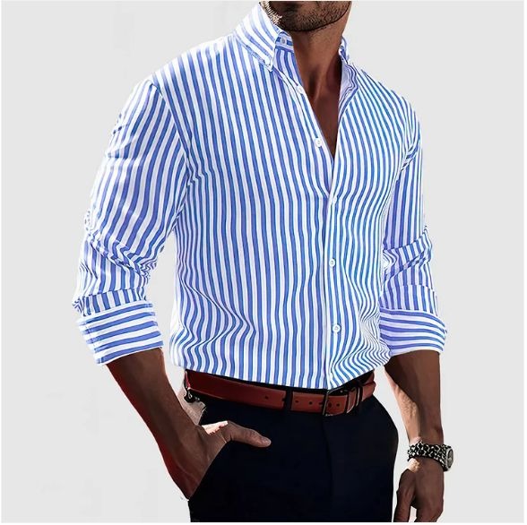 Gandia - Camisa Elegante de rayas