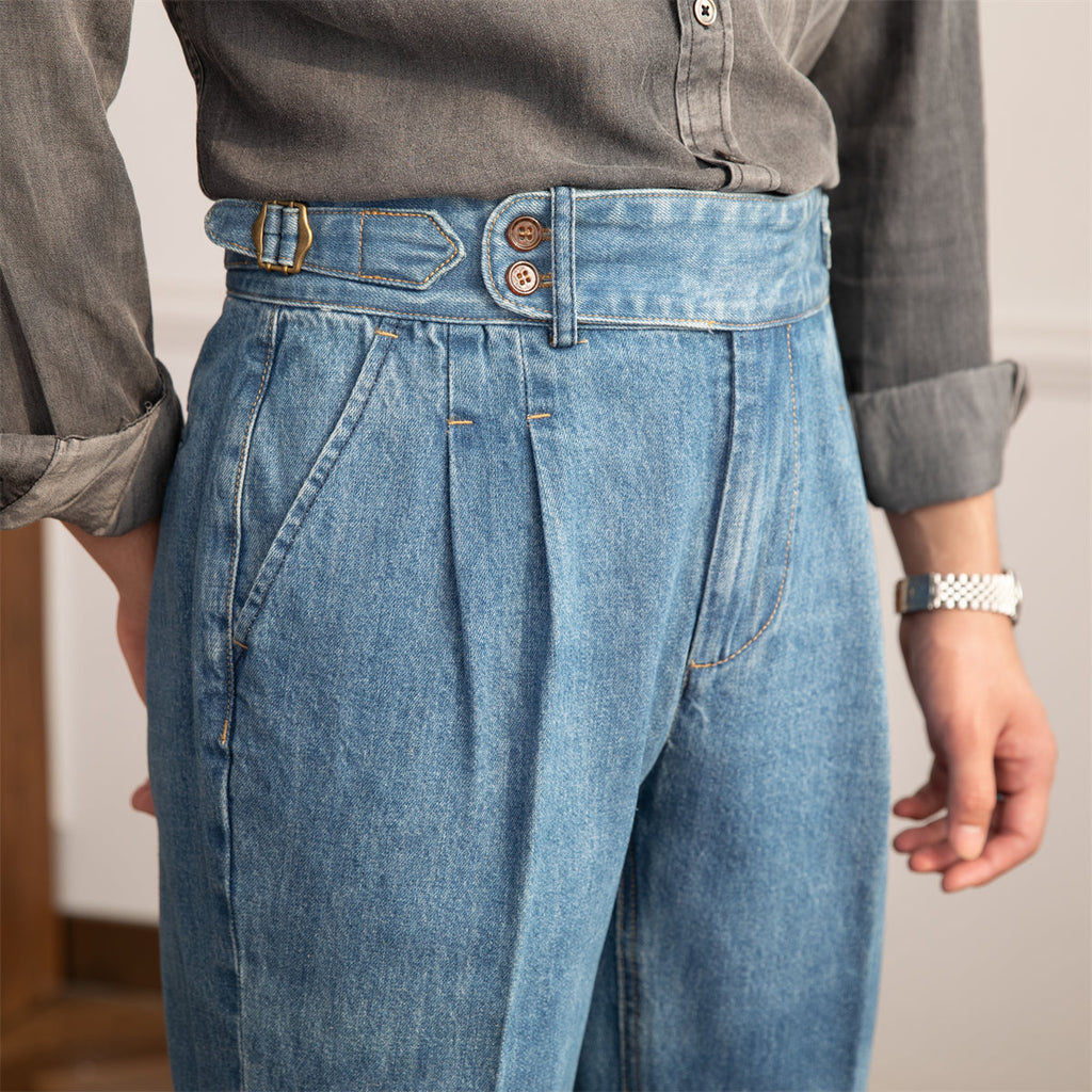 Lorenzo -  Pantalón Vaquero de Pinzas