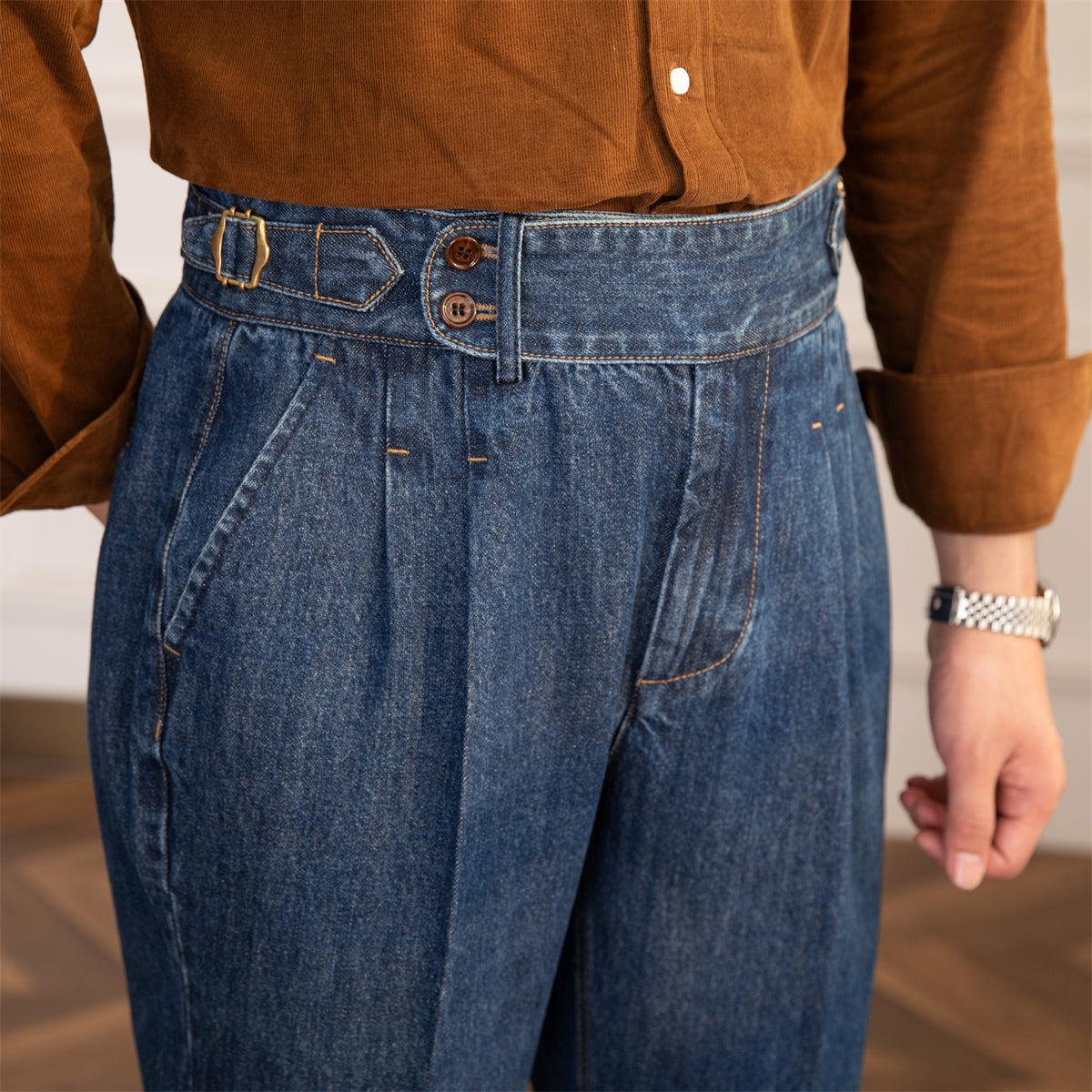 Lorenzo -  Pantalón Vaquero de Pinzas