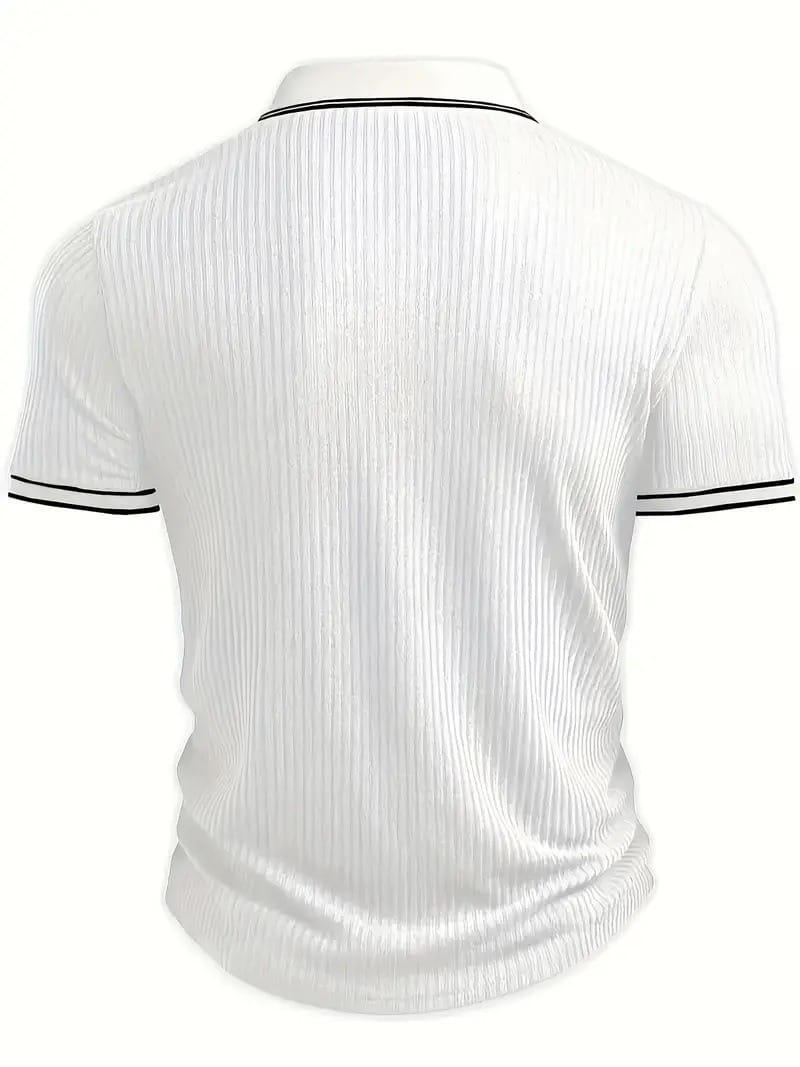 Silicia | Polo de punto acanalado